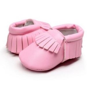 ❣️5 for $25 💕Pink soft sole baby toddler moccasins